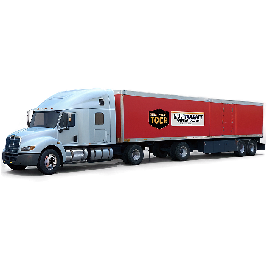 3d Mail Transport Truck Png 06282024