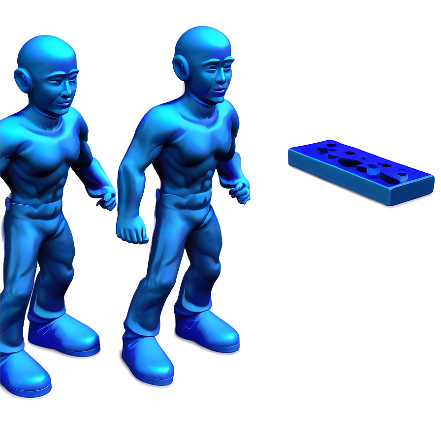 3d Man Illustration Png Lan66