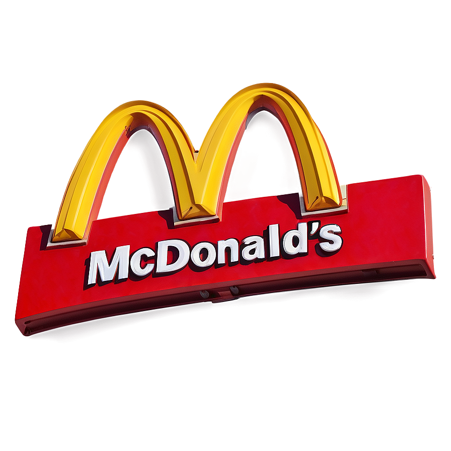 3d Mcdonald's Logo Png Jng