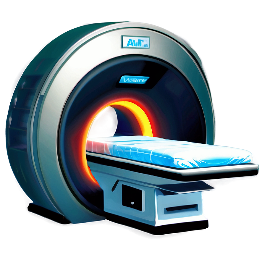 3d Mri Equipment Clipart Png Oud99