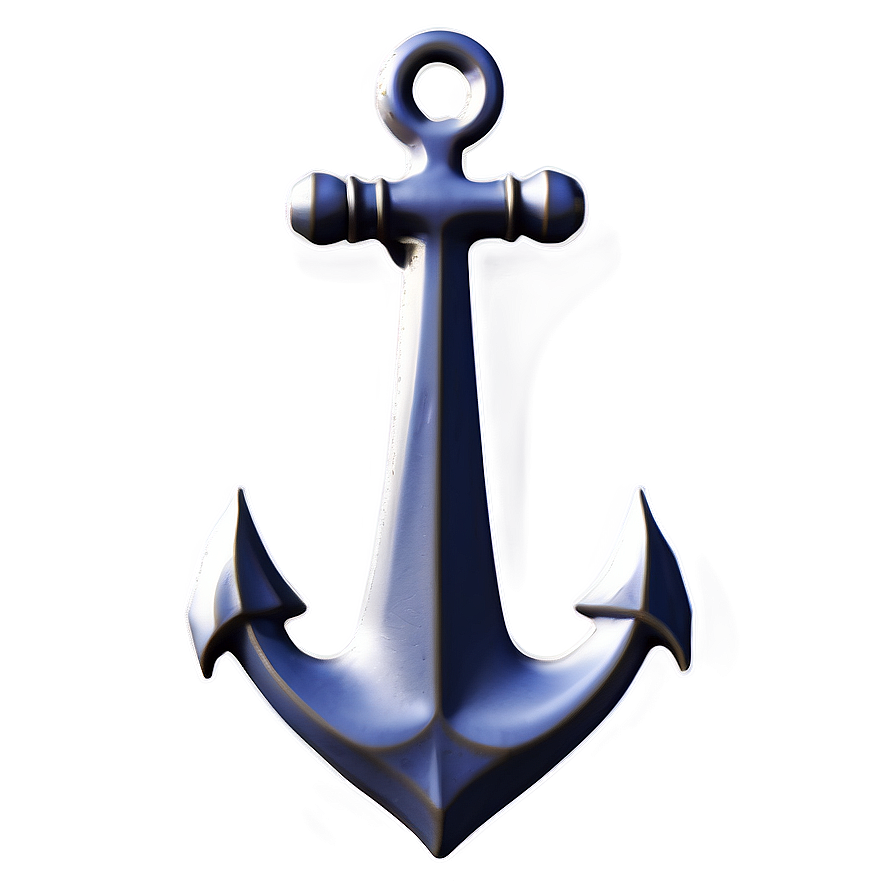 3d Navy Anchor Model Png 06292024