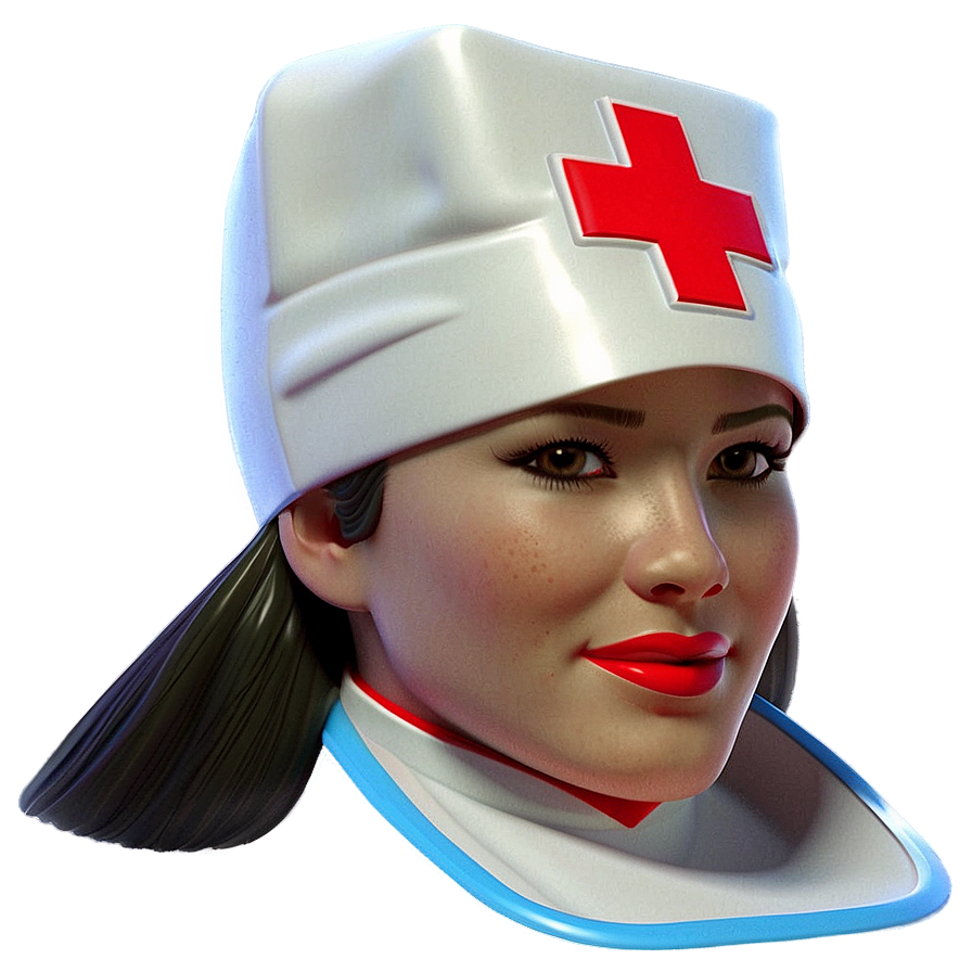 3d Nurse Hat Png Uib12