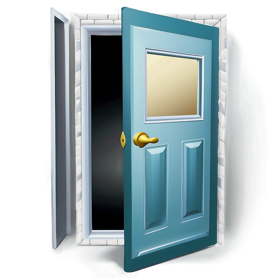 3d Open Door Graphic Png 17