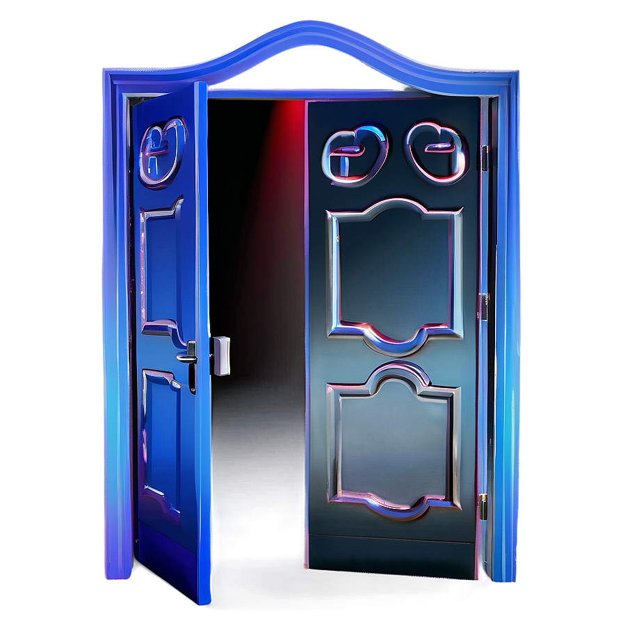 3d Open Door Graphic Png Vax