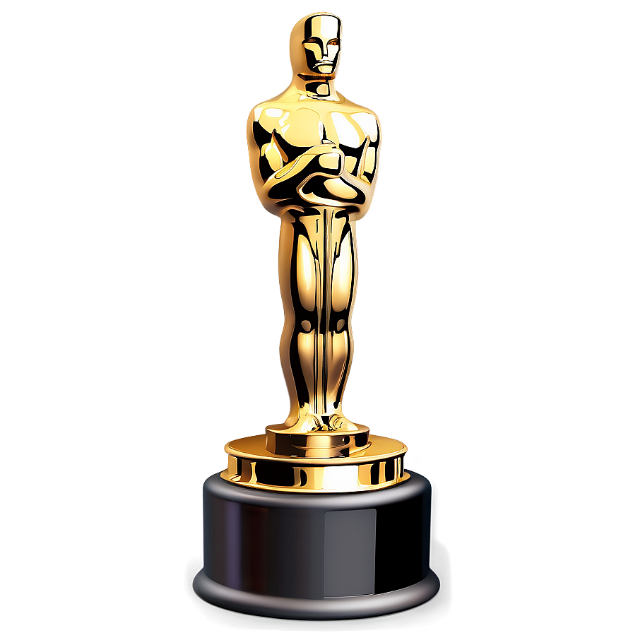 3d Oscar Award Png Chv87