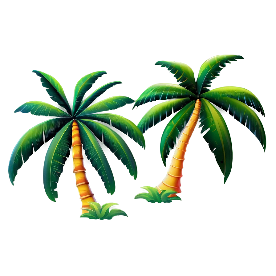 3d Palm Tree Emoji Png 80