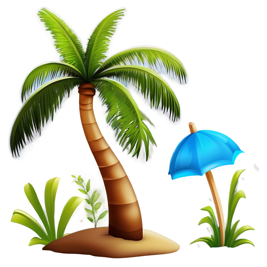 3d Palm Tree Emoji Png Gpl