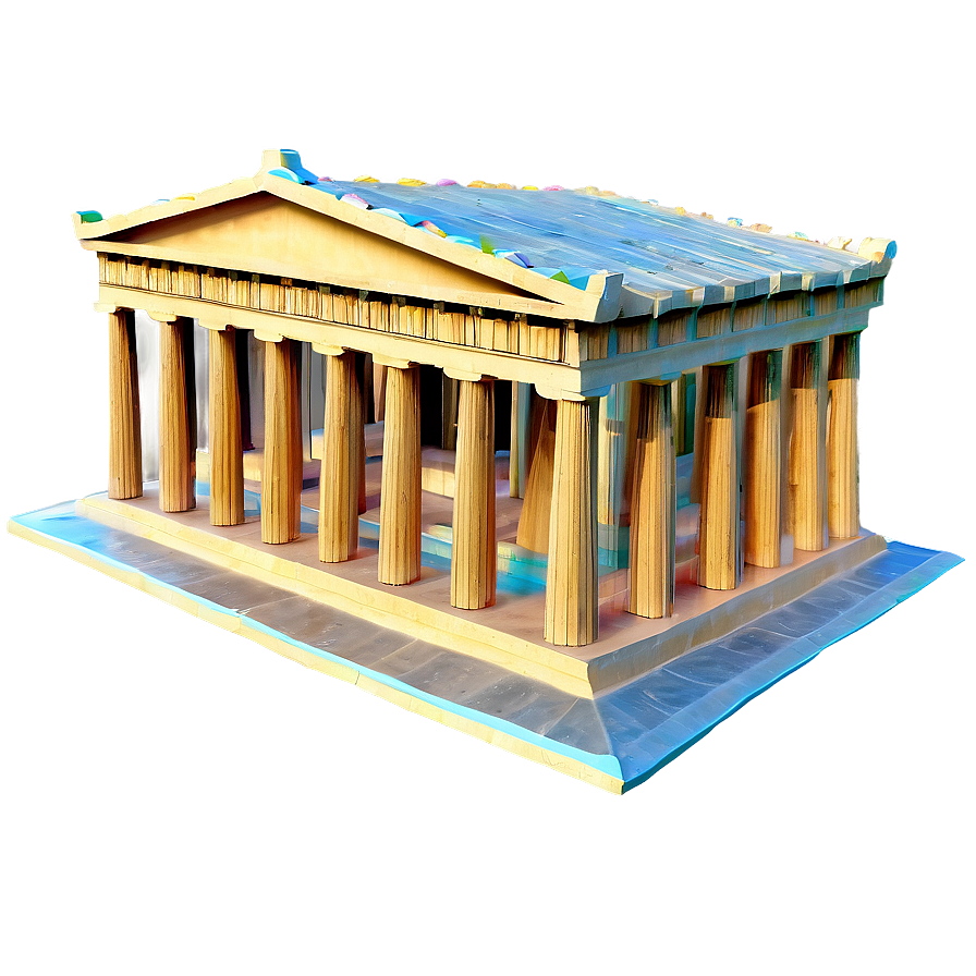 3d Parthenon Model Png 06252024