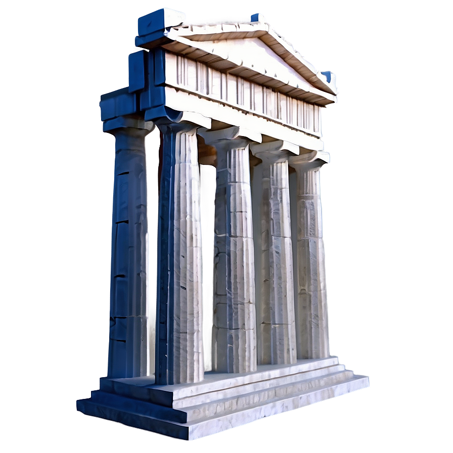 3d Parthenon Model Png Gak97