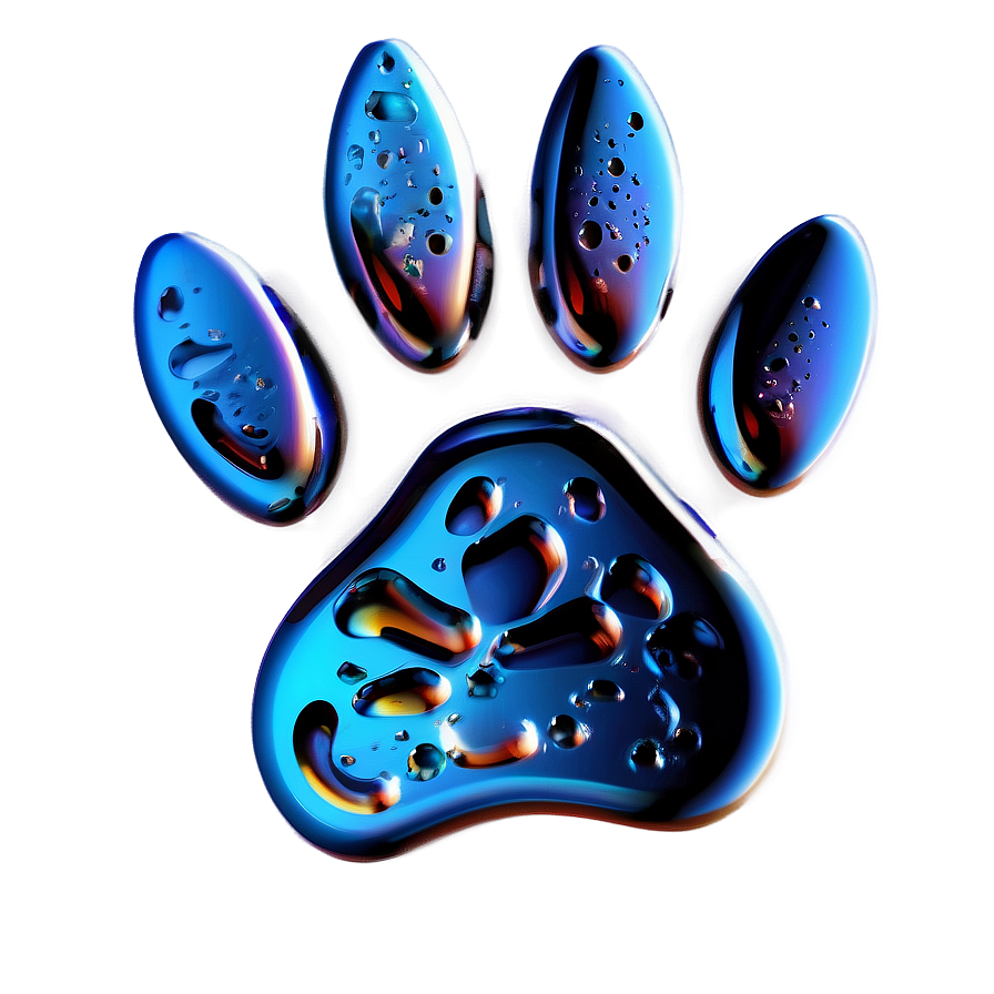 3d Paw Print Png 05042024