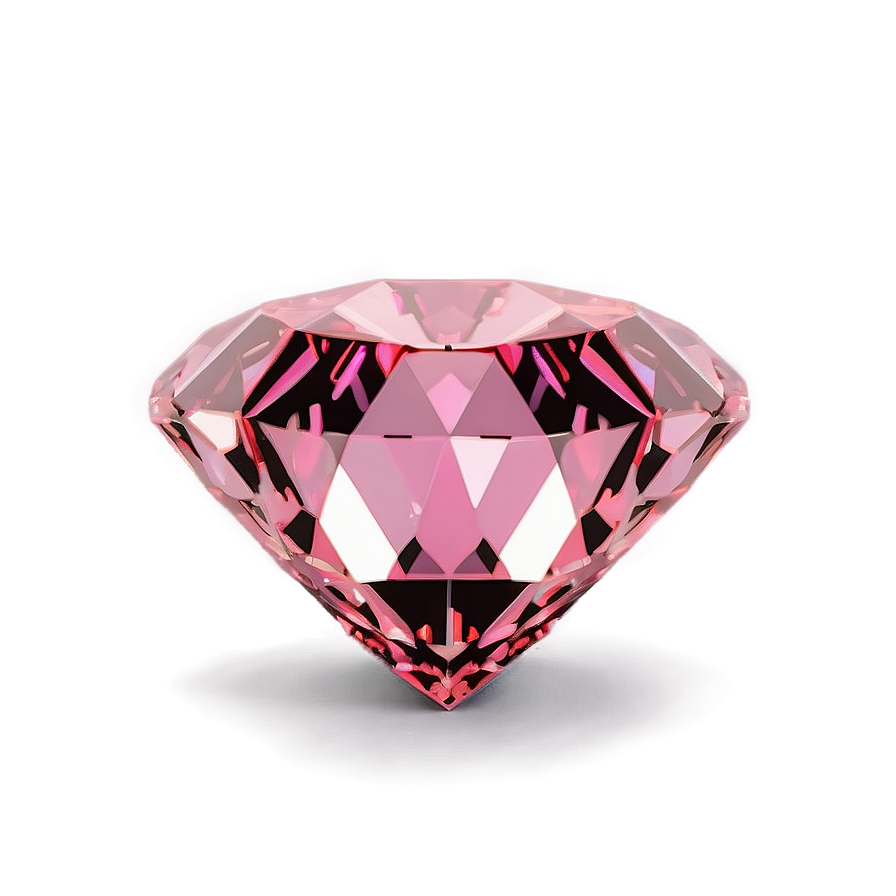 3d Pink Diamond Png 05032024