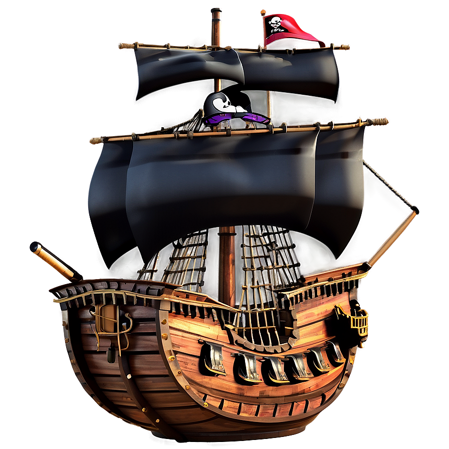 3d Pirate Ship Png Xdk