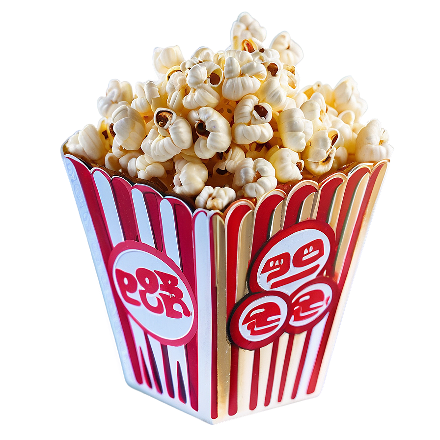 3d Popcorn Kernel Png 06292024