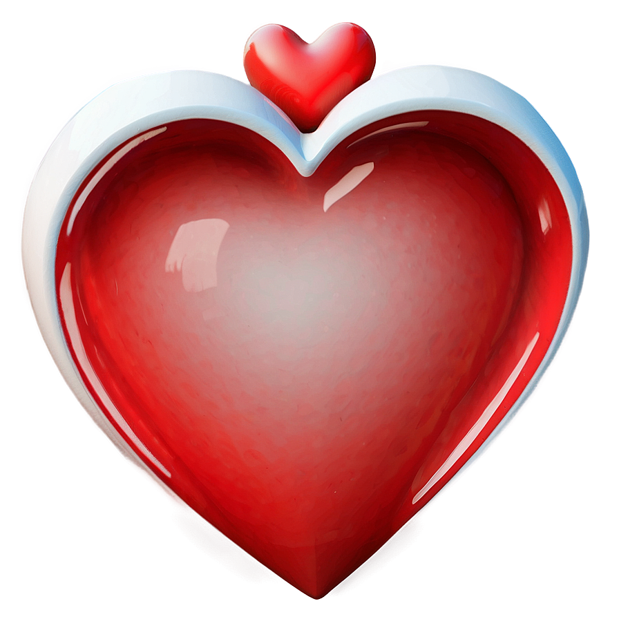 3d Red Heart Emoji Png Rkm87