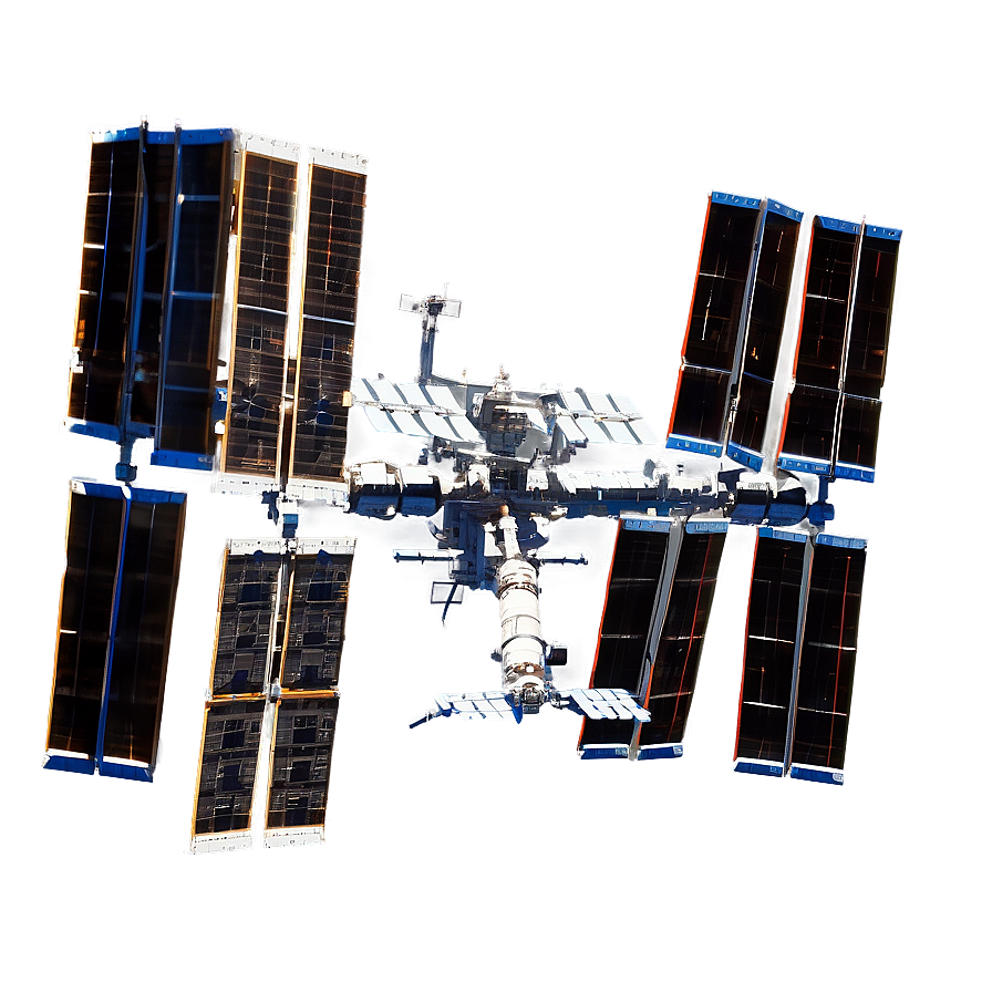 3d Render Of Iss In Space Png Rlj76