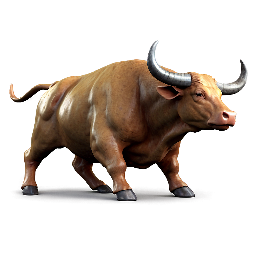 3d Rendered Bull Png Rlm56