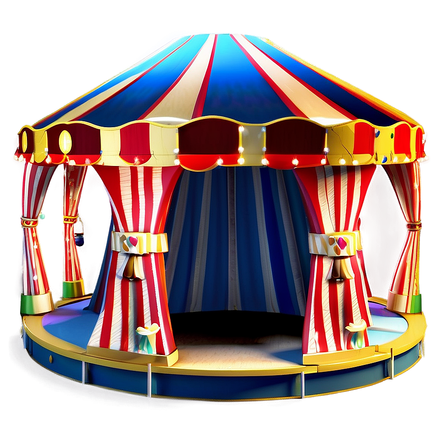 3d Rendered Circus Tent Png 06132024