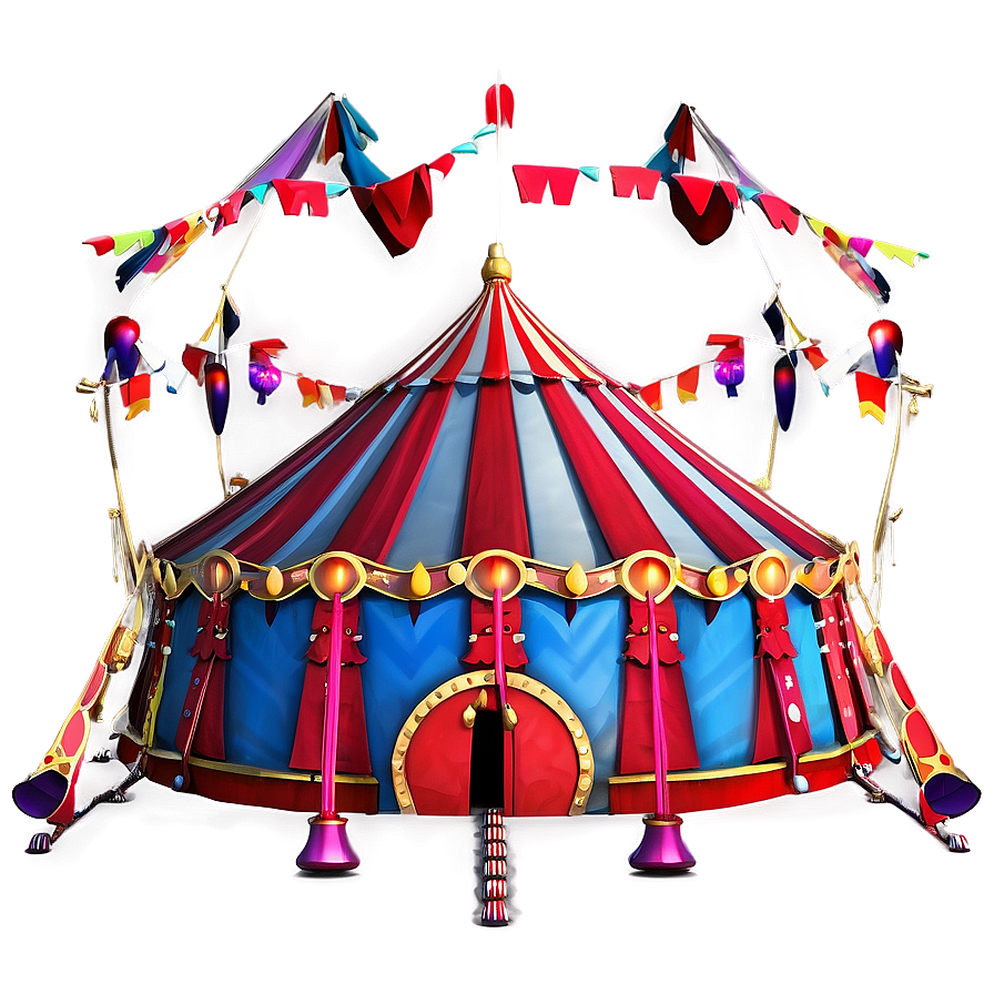 3d Rendered Circus Tent Png 06132024