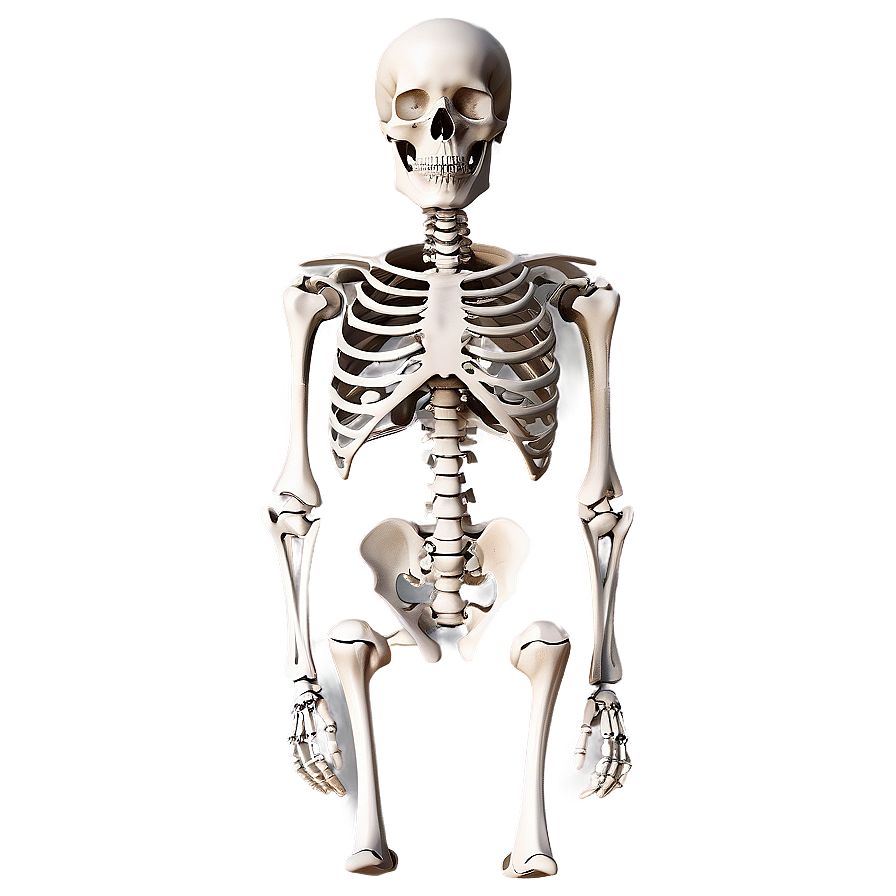 3d Rendered Human Skeleton Png 63