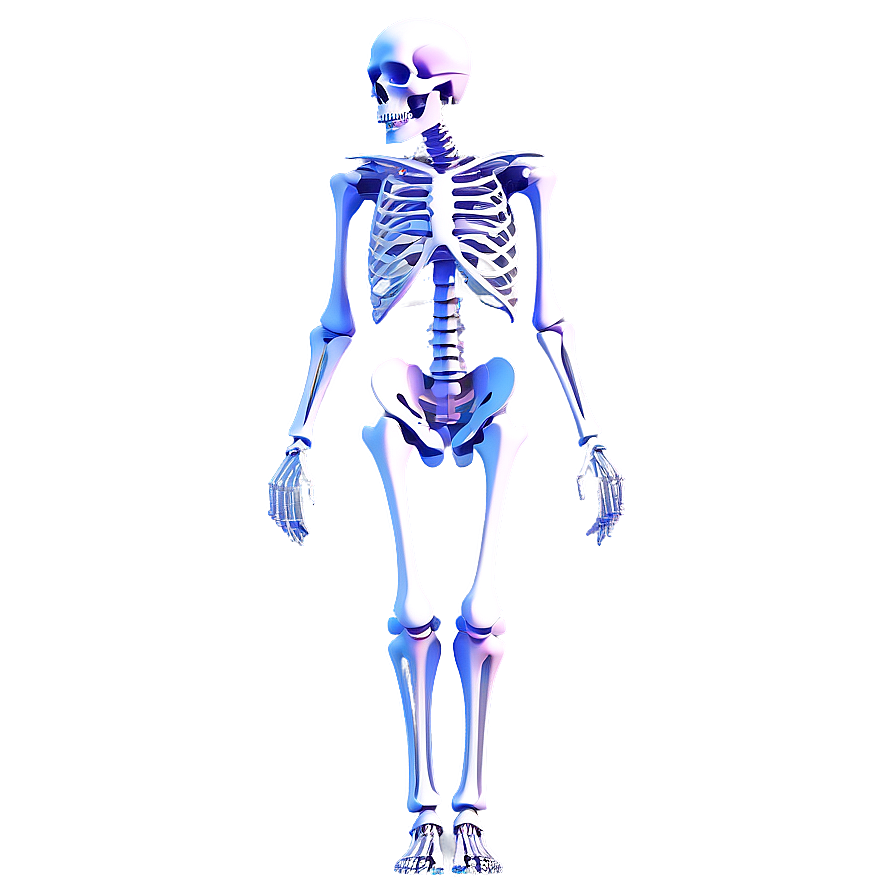 3d Rendered Human Skeleton Png Ffc