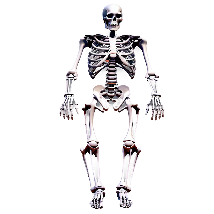 3d Rendered Human Skeleton Png Qxt