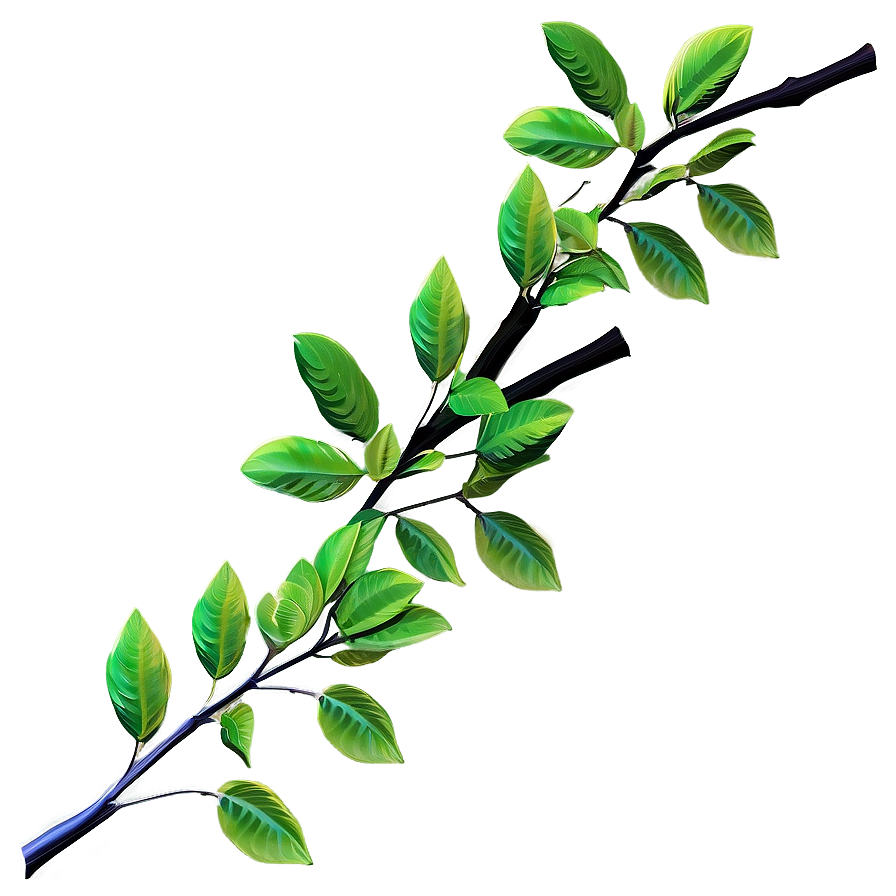 3d Rendered Tree Branch Png Gar