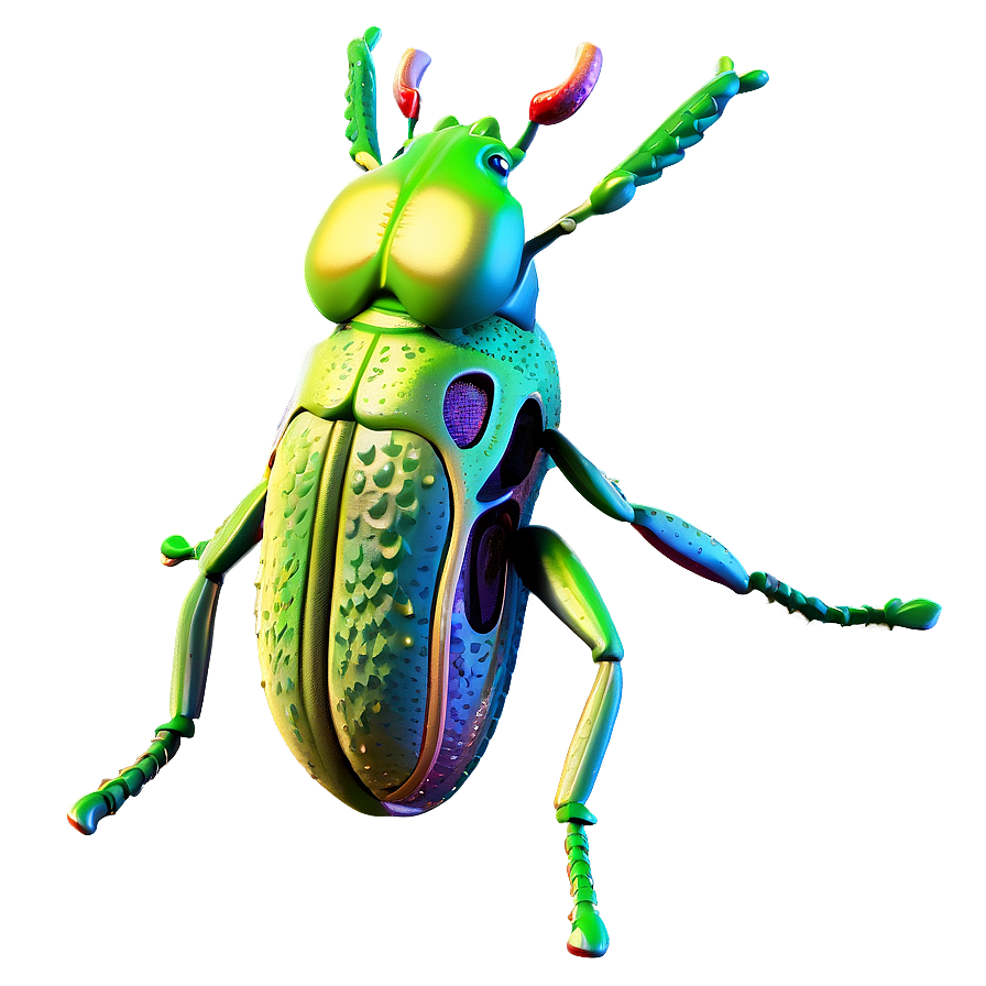 3d Rendered Weevil Png Wbv