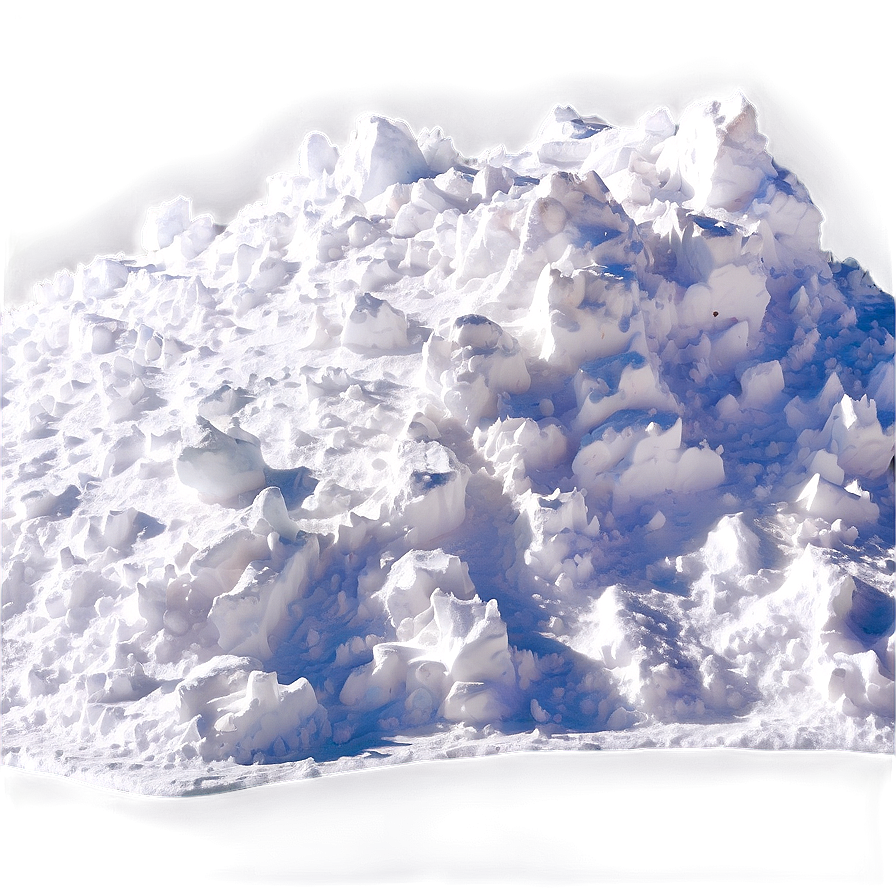 3d Snow Pile Png 18