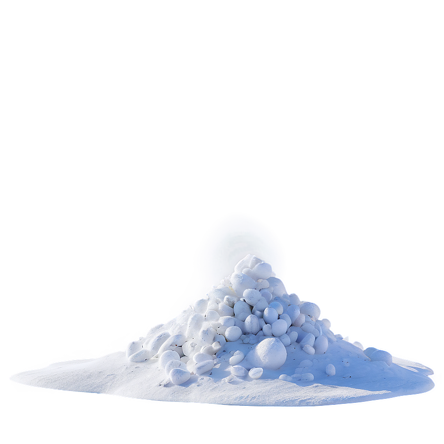 3d Snow Pile Png Hds