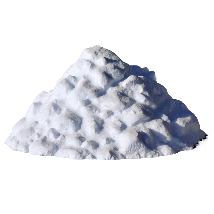 3d Snow Pile Png Xcu