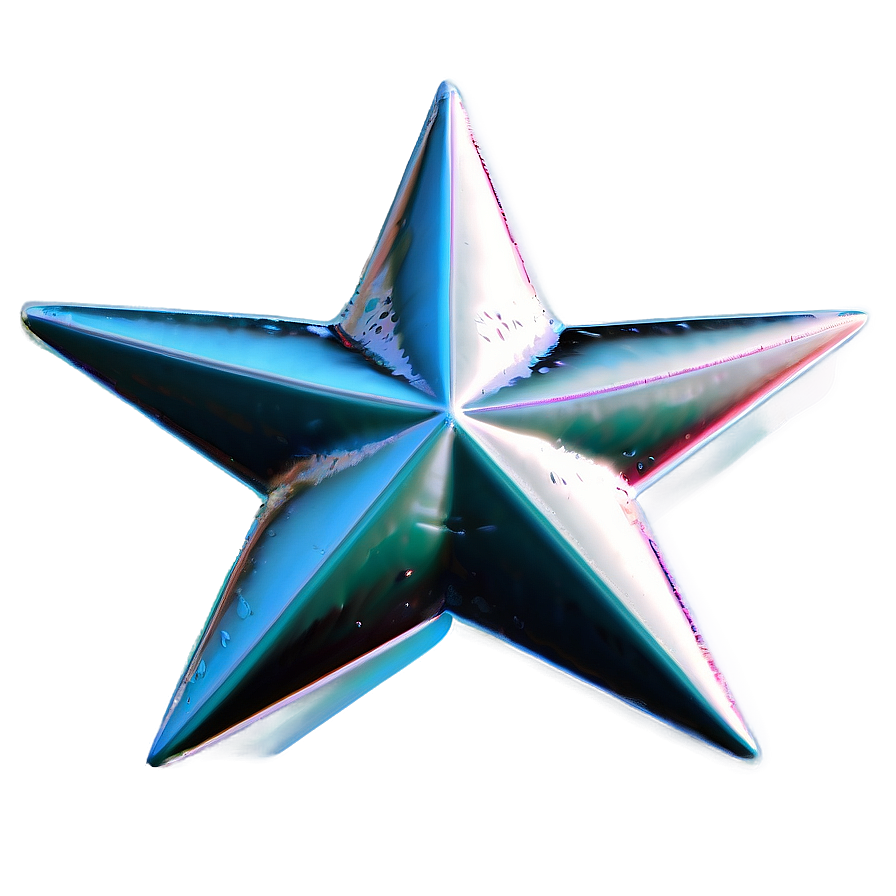 3d Star Outline Png Kfb19