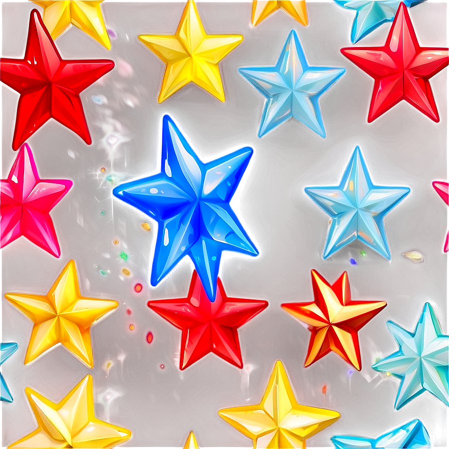 3d Star Pattern Png Xpi