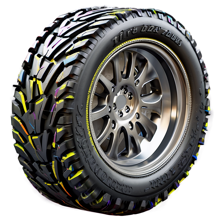 3d Tire Tracks Png 06202024