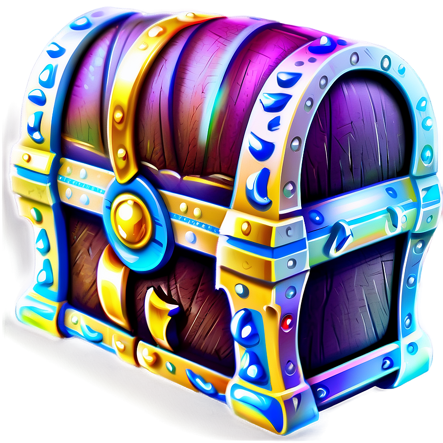 3d Treasure Chest Png Jwv