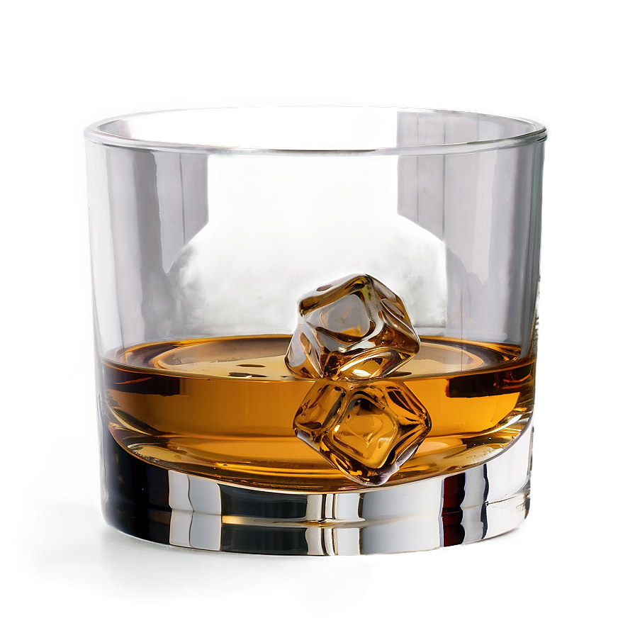 3d Whiskey Glass Png Fai