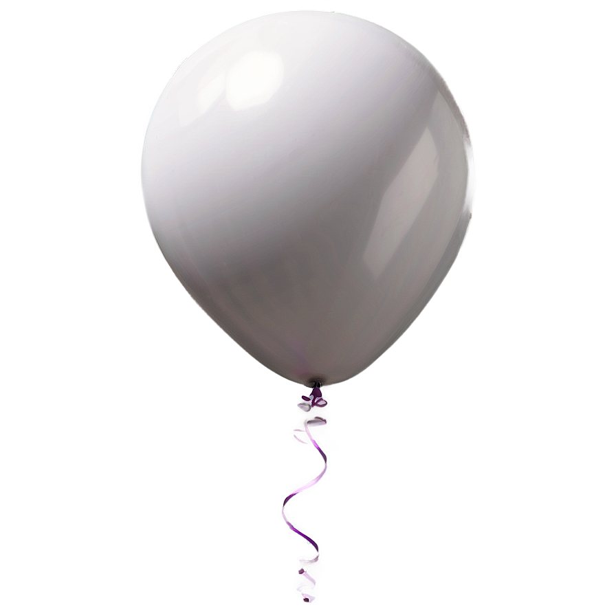 3d White Balloon Png 92