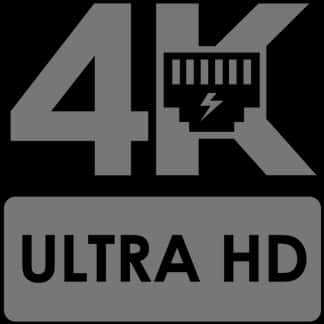 4 K Ultra H D Logo