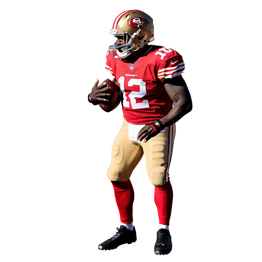 49ers Football Player Silhouette Png Iil