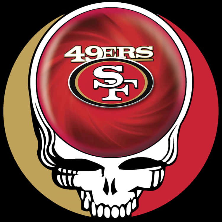 49ers Skull Logo Mashup