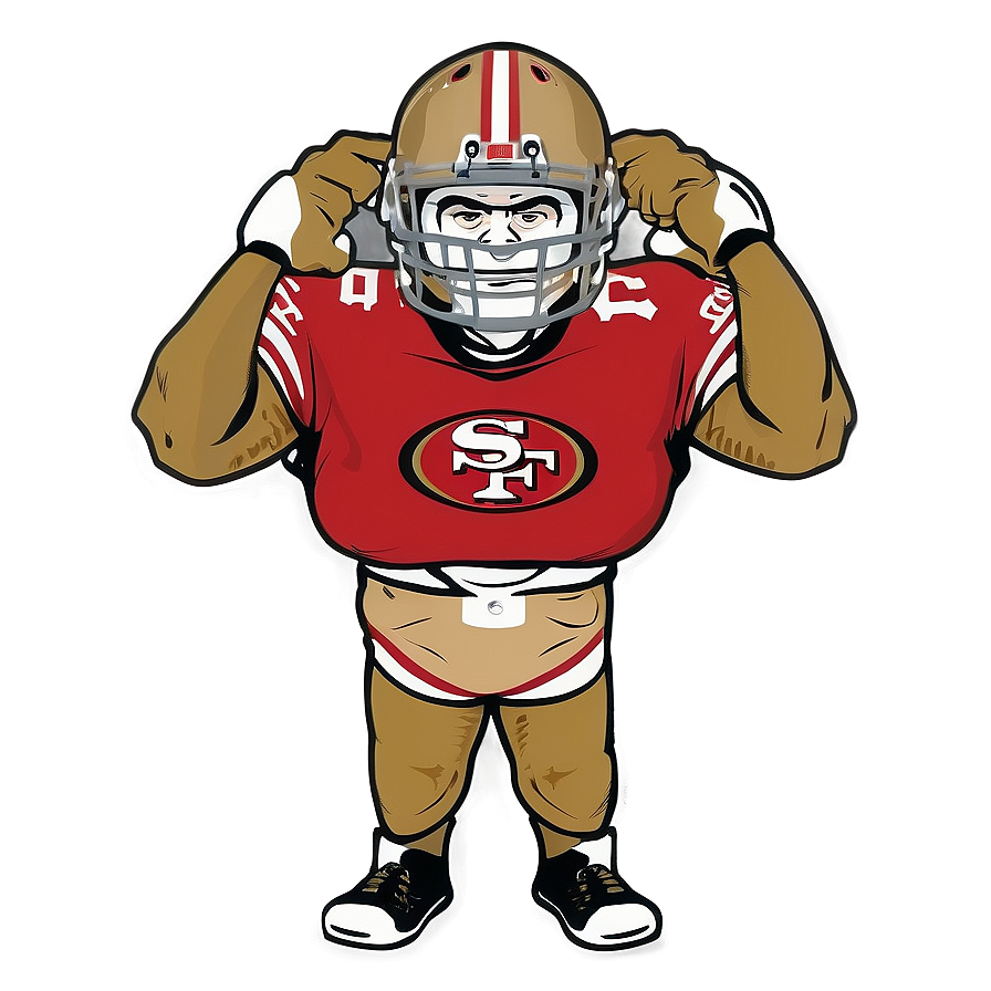 49ers Team Mascot Png 05252024