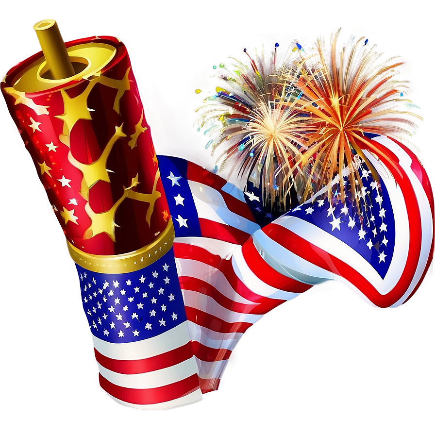 4th Of July Firecrackers Png Vpl12