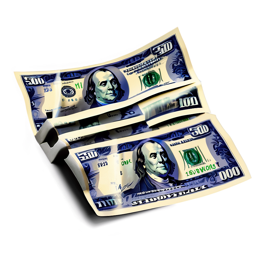 50 Dollar Bills Png 06132024