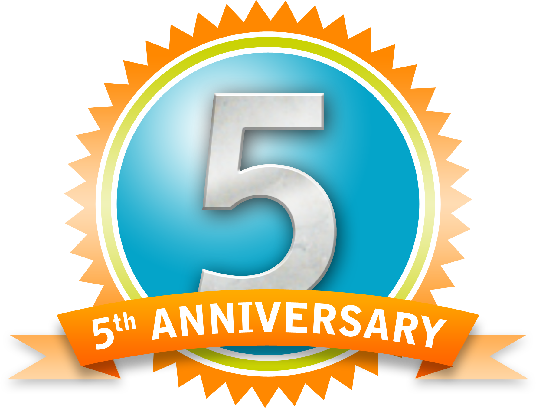 5th Anniversary Celebration Badge