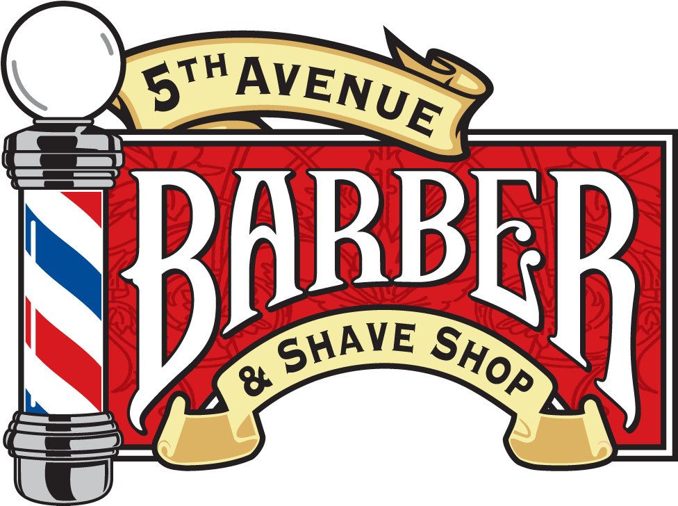 5th Avenue Barber Shop Sign