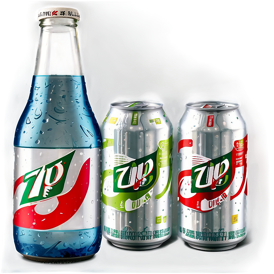 7 Up Fizzy Soda Png Jff61