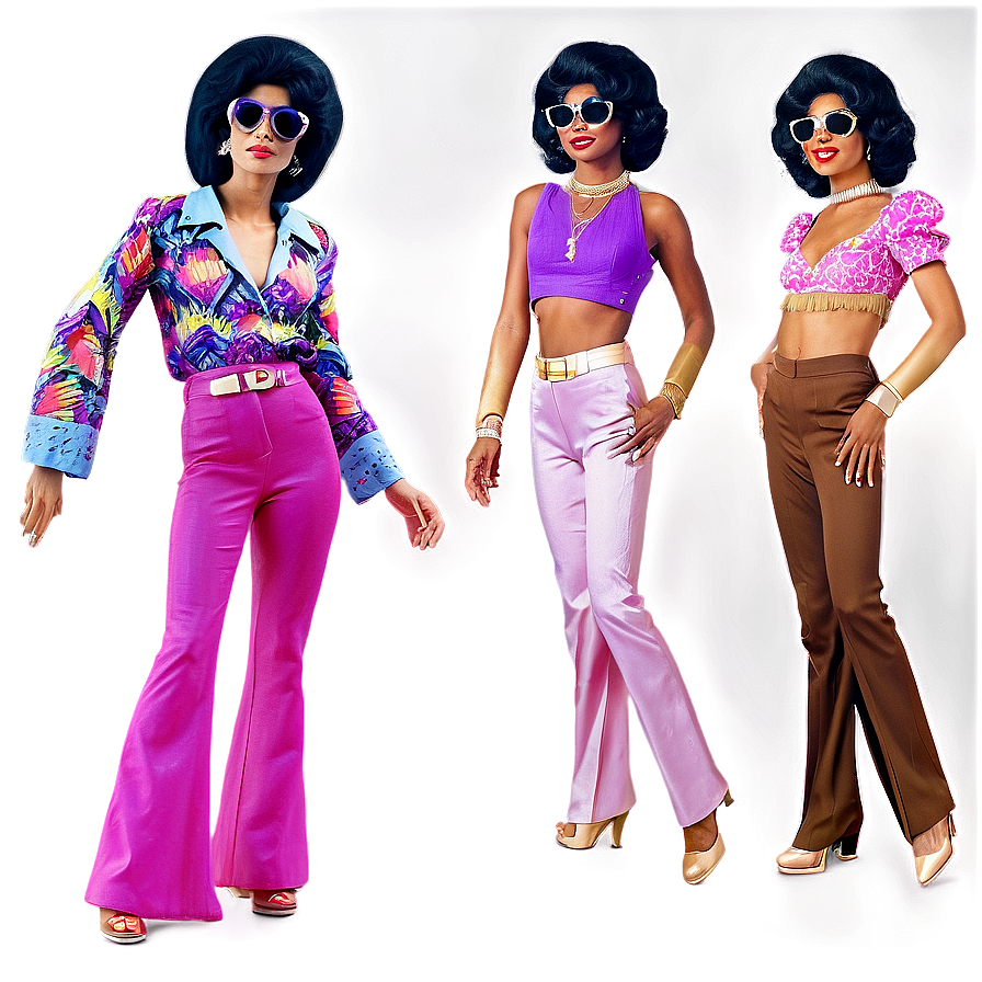 70s Disco Fashion Png 89