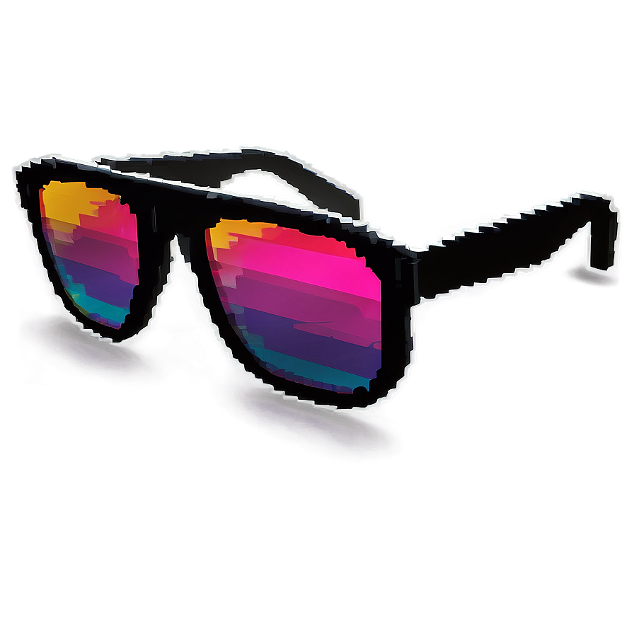 8-bit Sunglasses Png 8