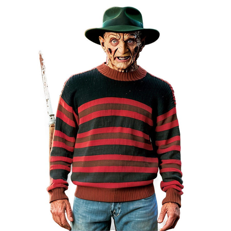 80's Freddy Krueger Png Sgm