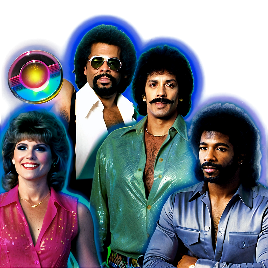 80s Disco Legends Png Wfv15