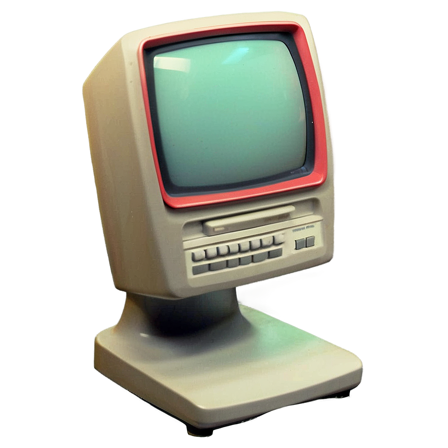 90s Computer Monitor Png Igf